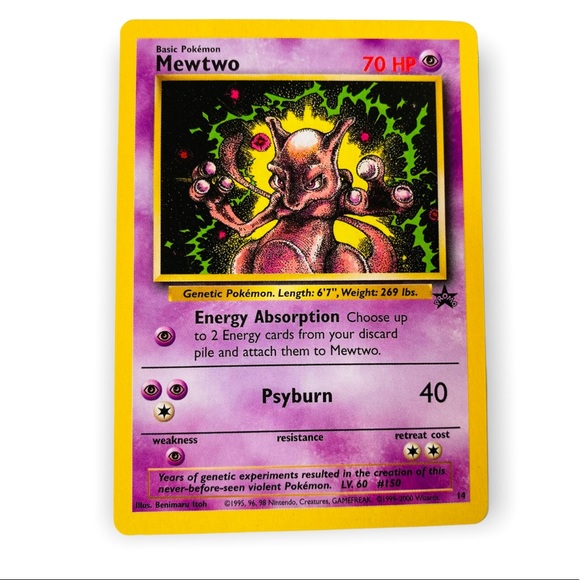 dark mewtwo pokemon card Rowlet Holo McDonalds 25th Anniversary 7/25, NM Pokemon Card main image 0
